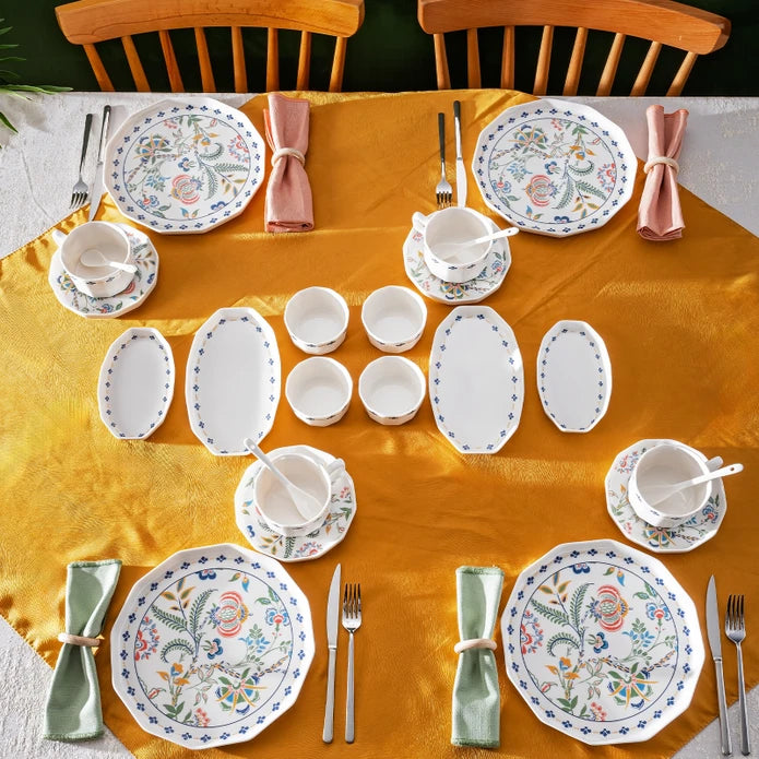 Emsan Bien 32-Piece Porcelain Breakfast Set