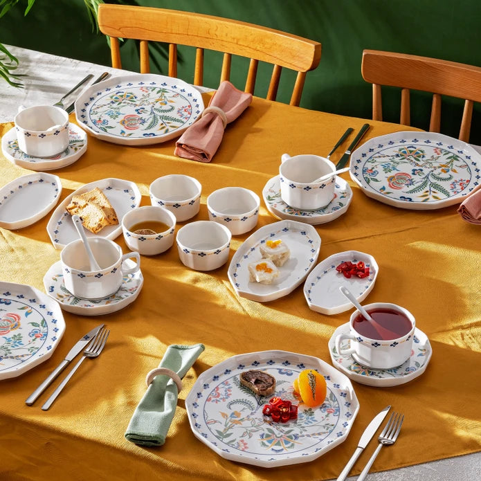 Emsan Bien 32-Piece Porcelain Breakfast Set