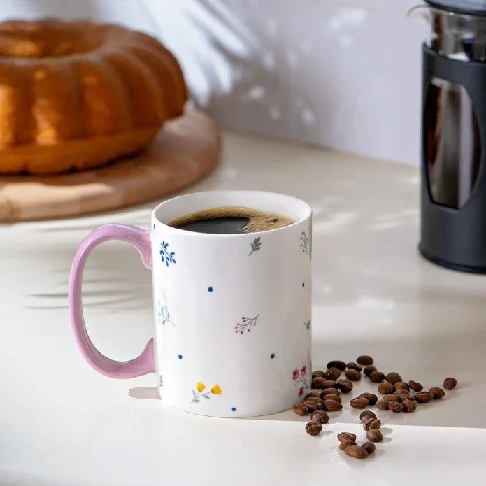 Emsan Daisy New Bone Mug 360 ml - Emsan Jordan