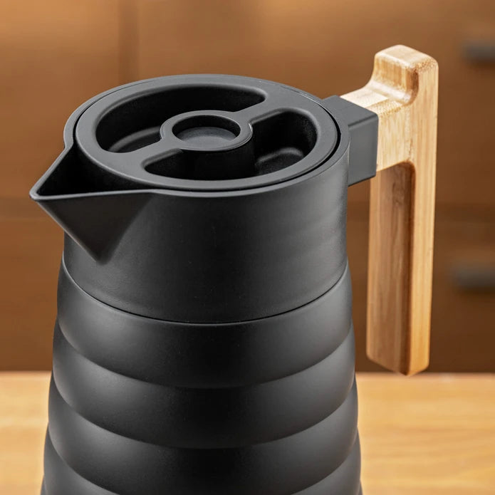 Emsan Emboss 2 Liter Thermos – Black