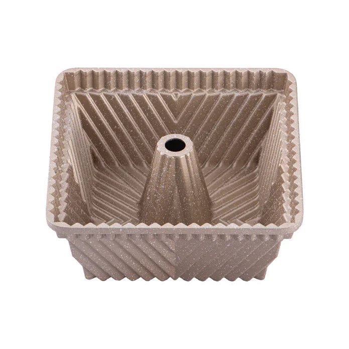 Emsan Square Cake Mold Light Gold - Emsan Jordan