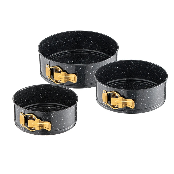 Emsan Circle 3-Piece Springform Cake Pan Set – 16, 18, 20 cm