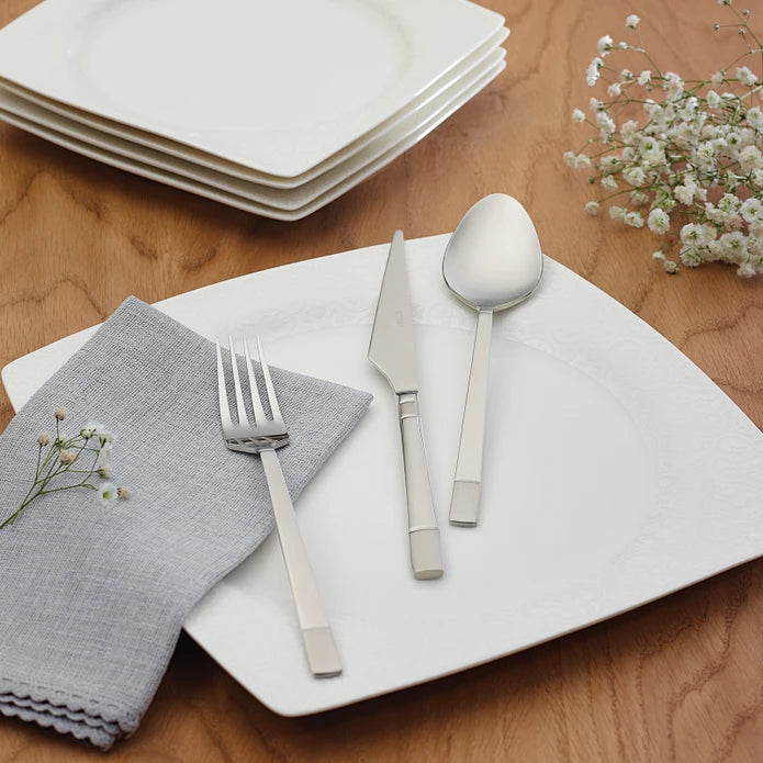 Emsan Duru 84-Piece Luxury Cutlery Set for 12 People – With Premium Box