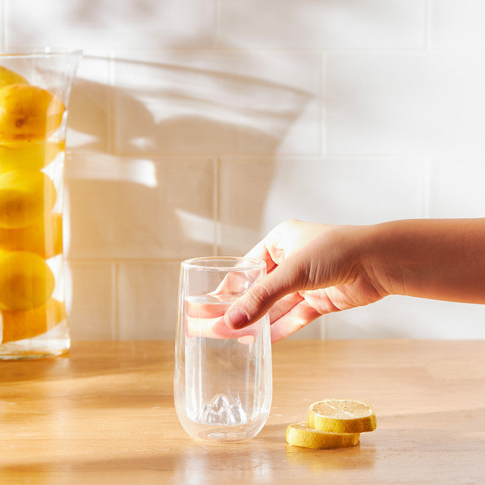 Emsan Globe Double-Walled Short Volcano Glass