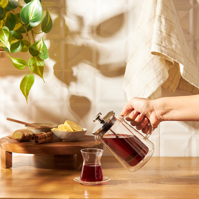 Emsan Double Glass French Press – 350 ml