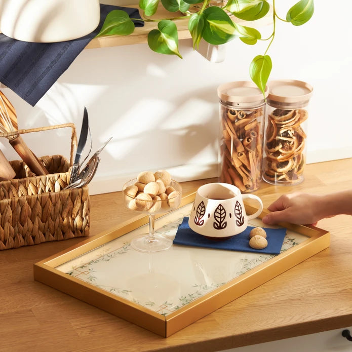 Emsan Foresta Tray 31×46 cm – Gold