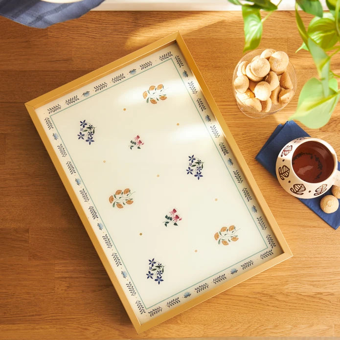 Emsan Farina Tray 31×46 cm – Gold