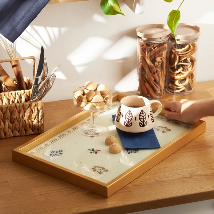 Emsan Farina Tray 31×46 cm – Gold