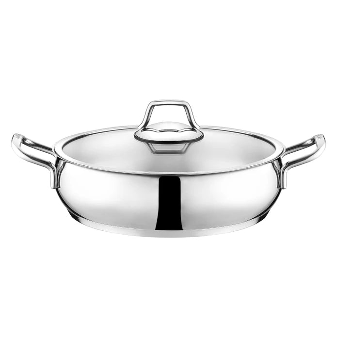 Emsan Cemre 8-Piece Stainless Steel Induction-Based Cookware Set