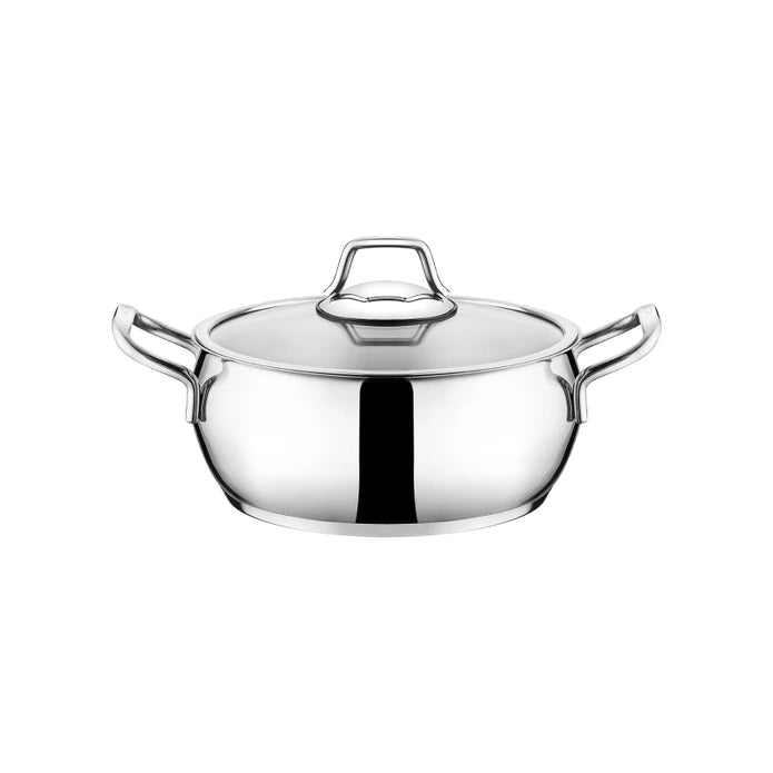 Emsan Cemre 8-Piece Stainless Steel Induction-Based Cookware Set