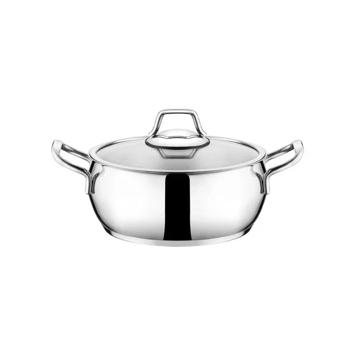 Emsan Cemre 8-Piece Stainless Steel Induction-Based Cookware Set - Emsan Jordan