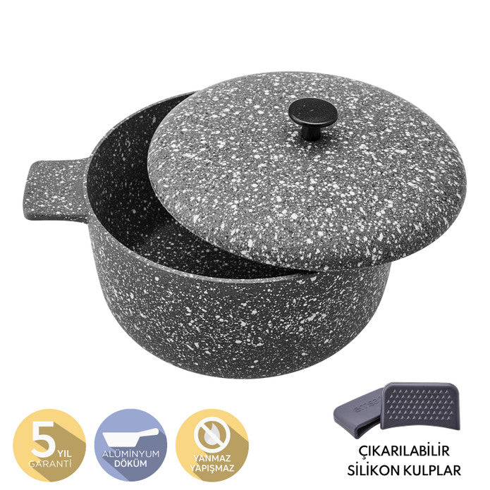 Emsan Perge Cast Deep Pot 24 cm