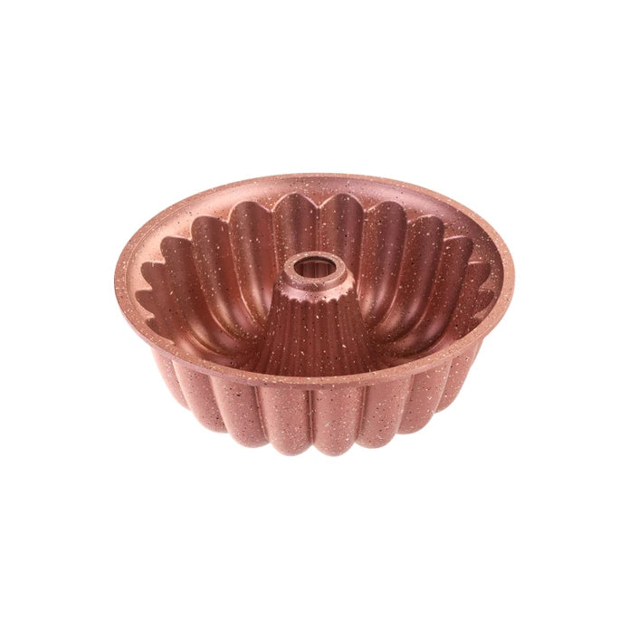 Emsan Arya Cast Cake Mold - Golden Pink - 24 cm