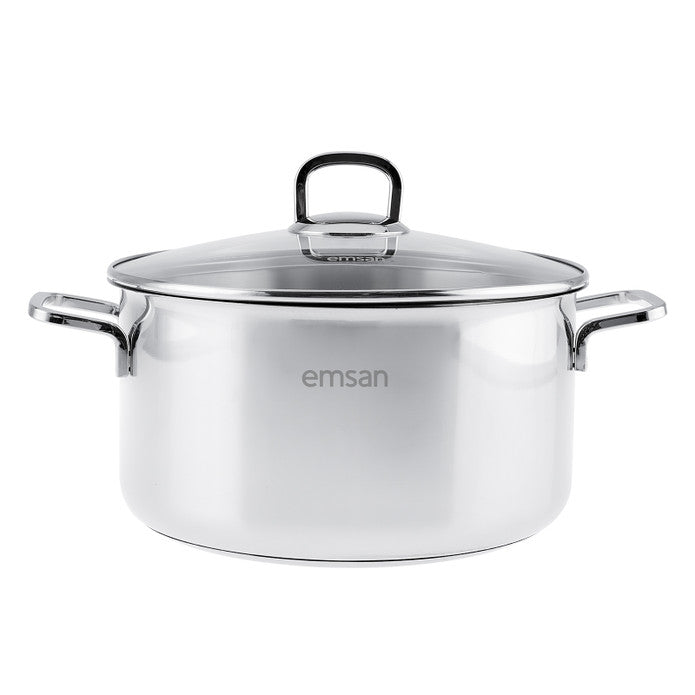 طقم إمسن كوسينيرو 10 قطع – طقم جهاز عروس من الستانلس ستيل