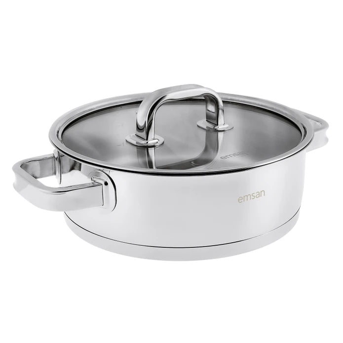 Emsan Mimosa 8-Piece Cookware Set