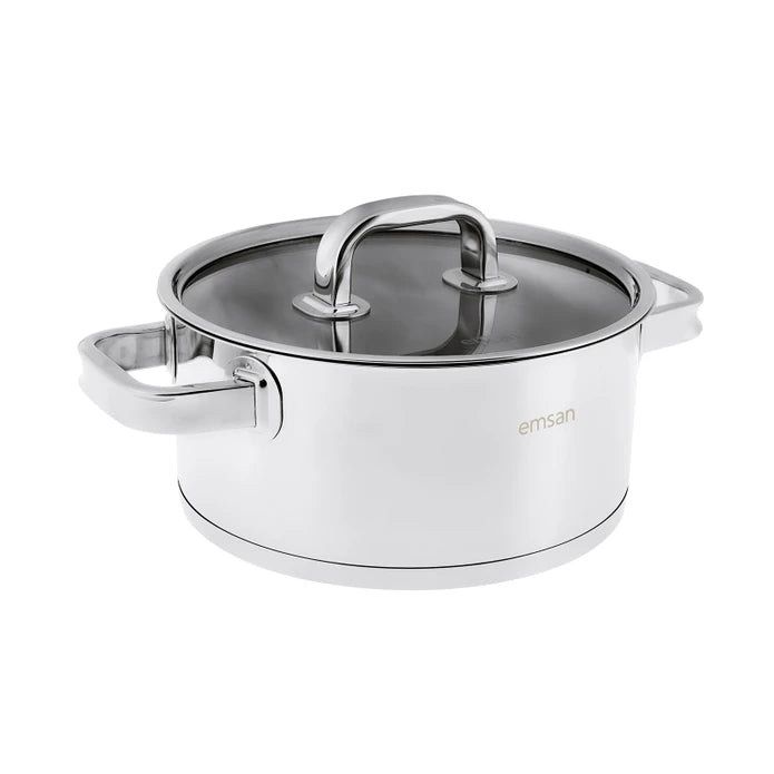 Emsan Mimosa 8-Piece Cookware Set