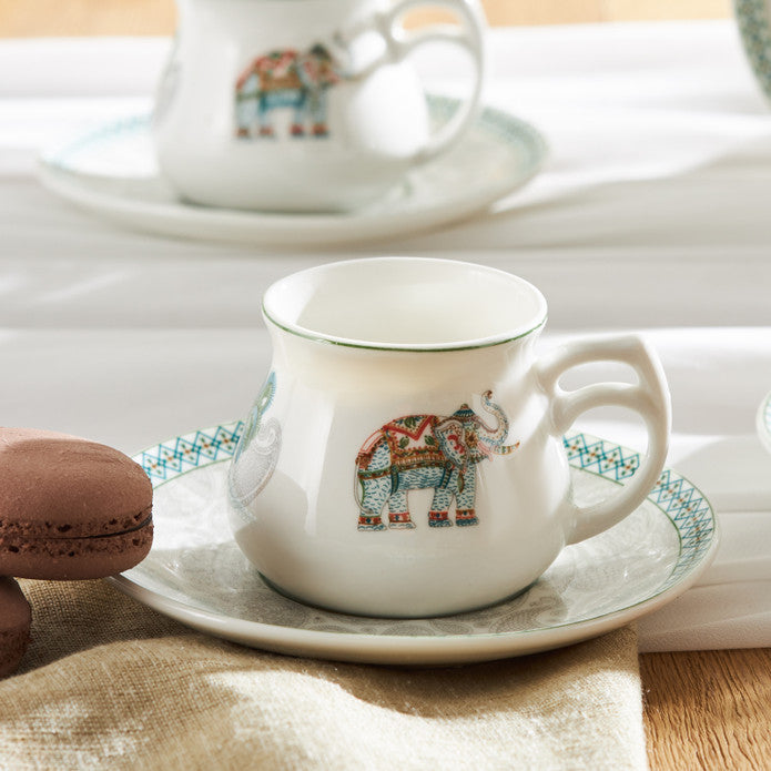 Emsan Tac Mahal 6-Person Porcelain Coffee Cup Set