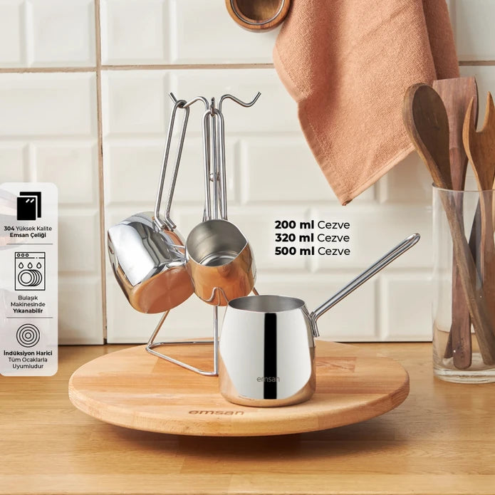 Emsan Magna 4-Piece Coffee Pot Set