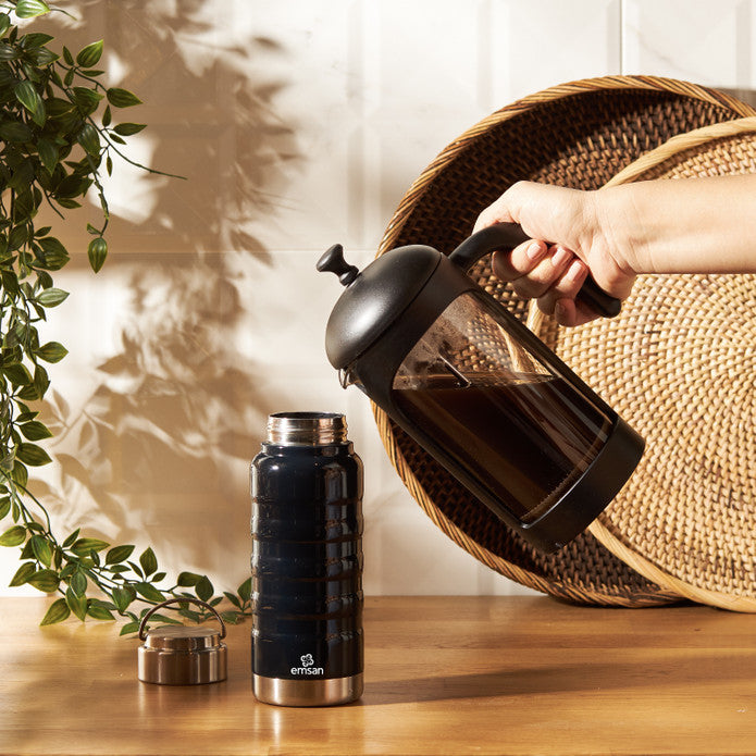 Emsan Vigor Thermos Dark Blue – 400 ml