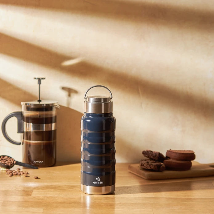 Emsan Vigor Thermos Dark Blue – 400 ml