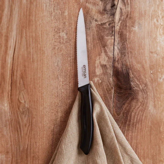 Emsan Nix Serrated Peeling Knife - Emsan Jordan