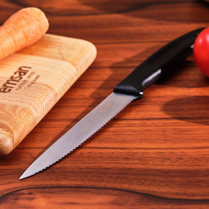 Emsan Nix Serrated Peeling Knife