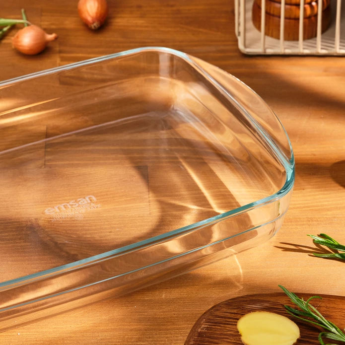 Emsan Classic Borosilicate Oven Dish 2.6 L