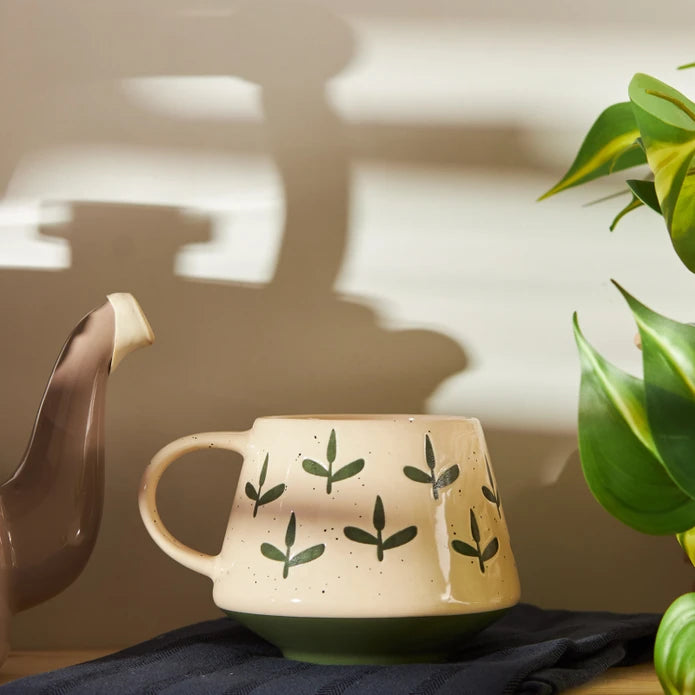 Emsan Ethnic Grass Mug 480 ml Green