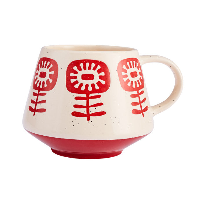 Emsan Ethnic Flower New Bone 480 ml Burgundy