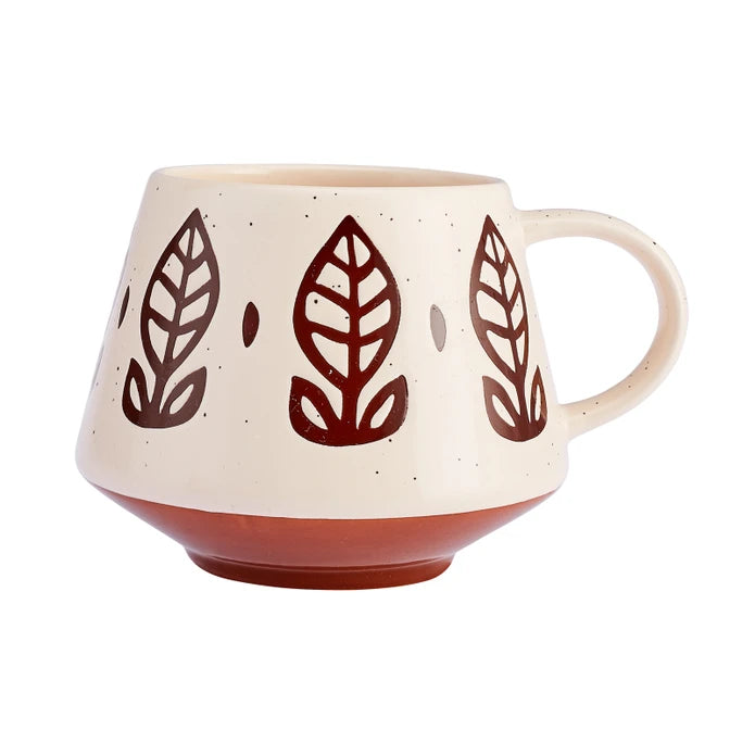 Emsan Ethnic Grass Mug 480 ml Brown