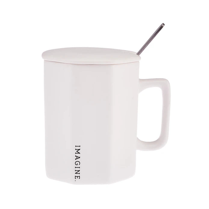 Emsan Imagine 3 Piece New Bone Mug 320 ml White