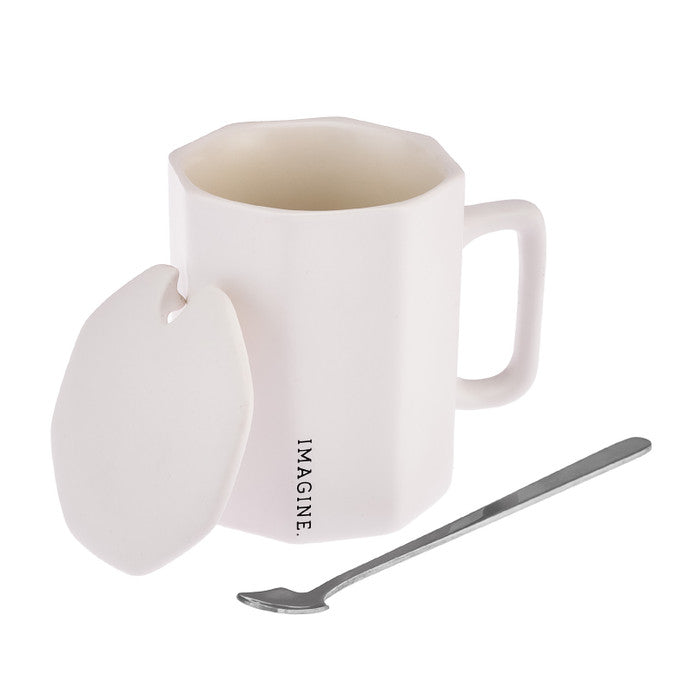 Emsan Imagine 3 Piece New Bone Mug 320 ml White