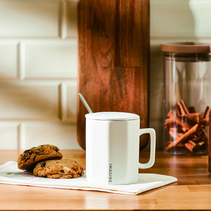 Emsan Imagine 3 Piece New Bone Mug 320 ml White