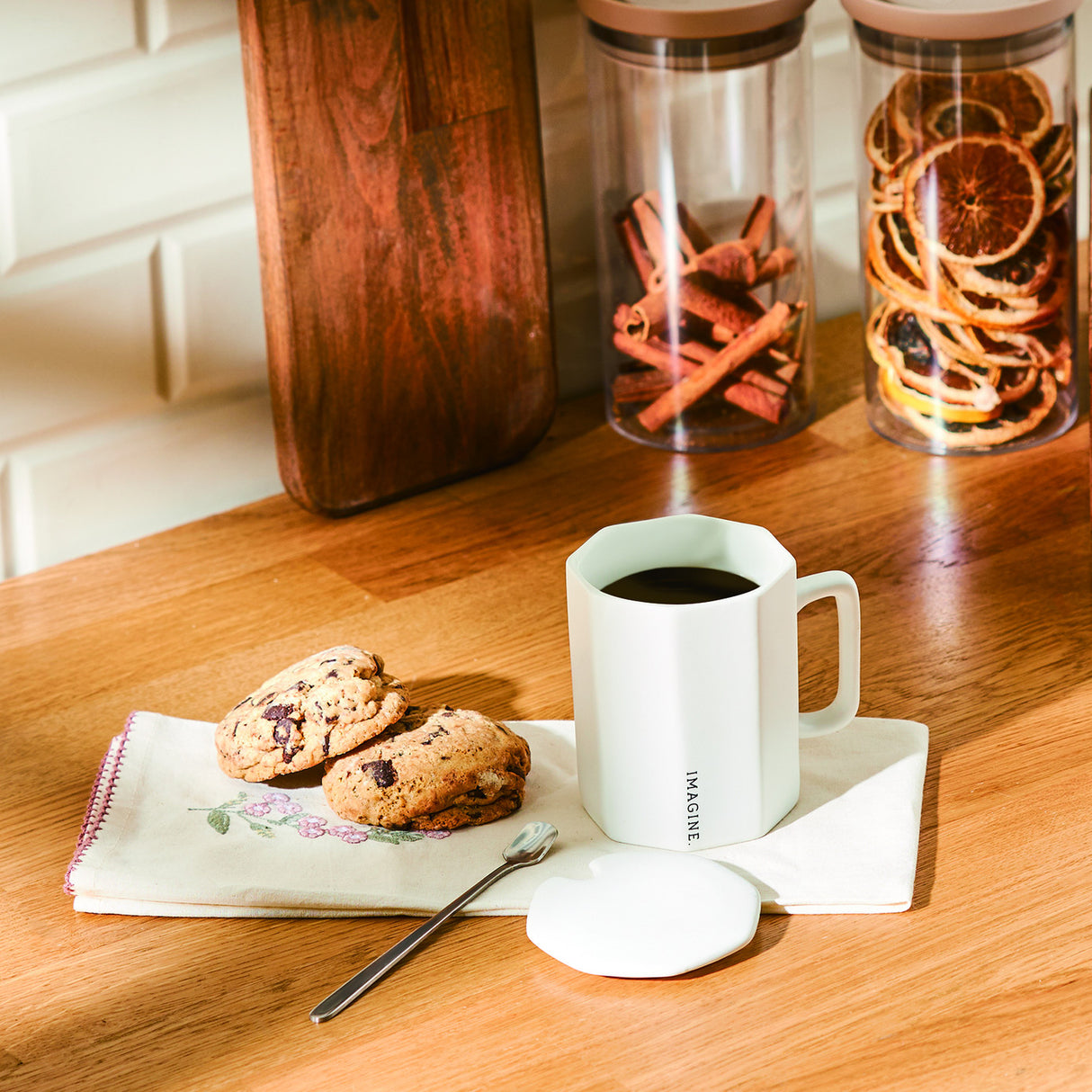 Emsan Imagine 3 Piece New Bone Mug 320 ml White