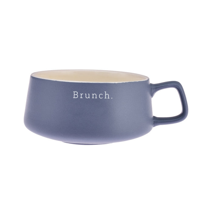 Emsan Brunch Newbone Mug 320ml Blue