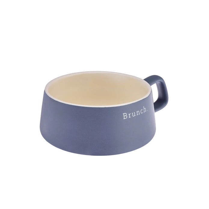 Emsan Brunch Newbone Mug 320ml Blue