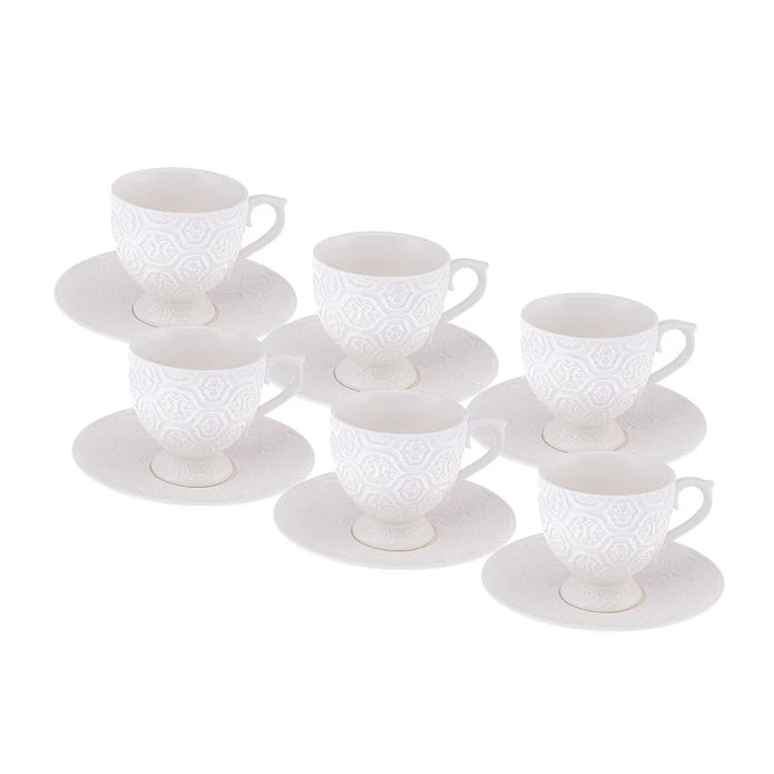 Istanbul Porcelain Hemdem 6-Person Coffee Cup Set 90 ml