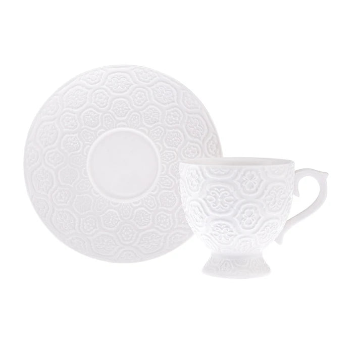 Istanbul Porcelain Hemdem 6-Person Coffee Cup Set 90 ml