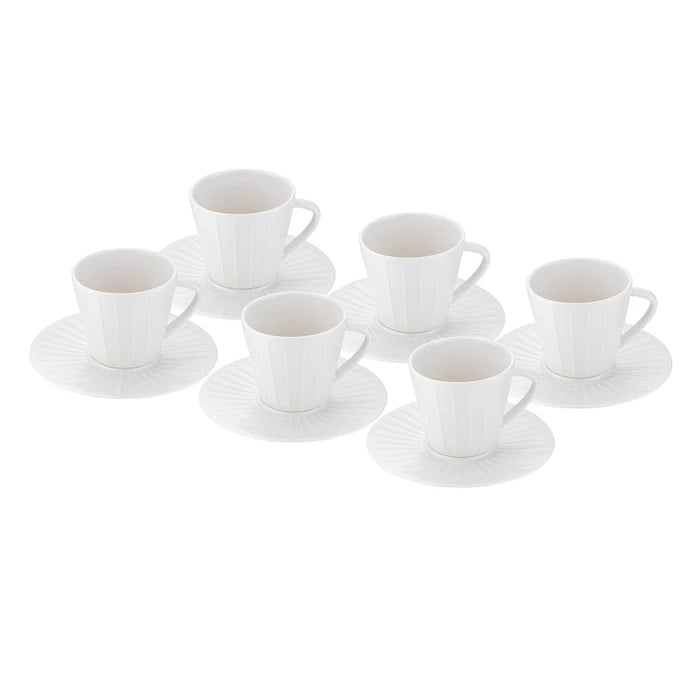 Istanbul Porcelain İzel 6-Piece Coffee Cup Set 90 ml