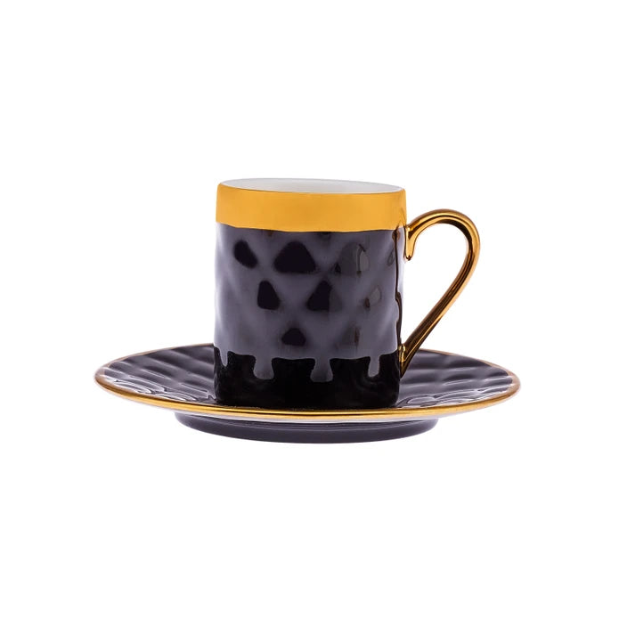 Istanbul Porcelain Bengi 6-Person Coffee Cup Set 90 ml