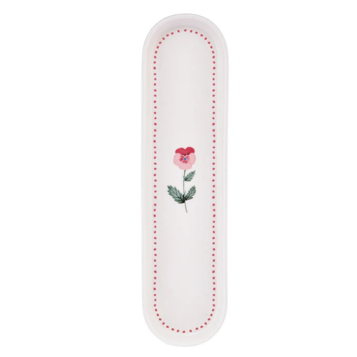 Emsan Viola 30-Piece Porcelain Breakfast Set for 6 People