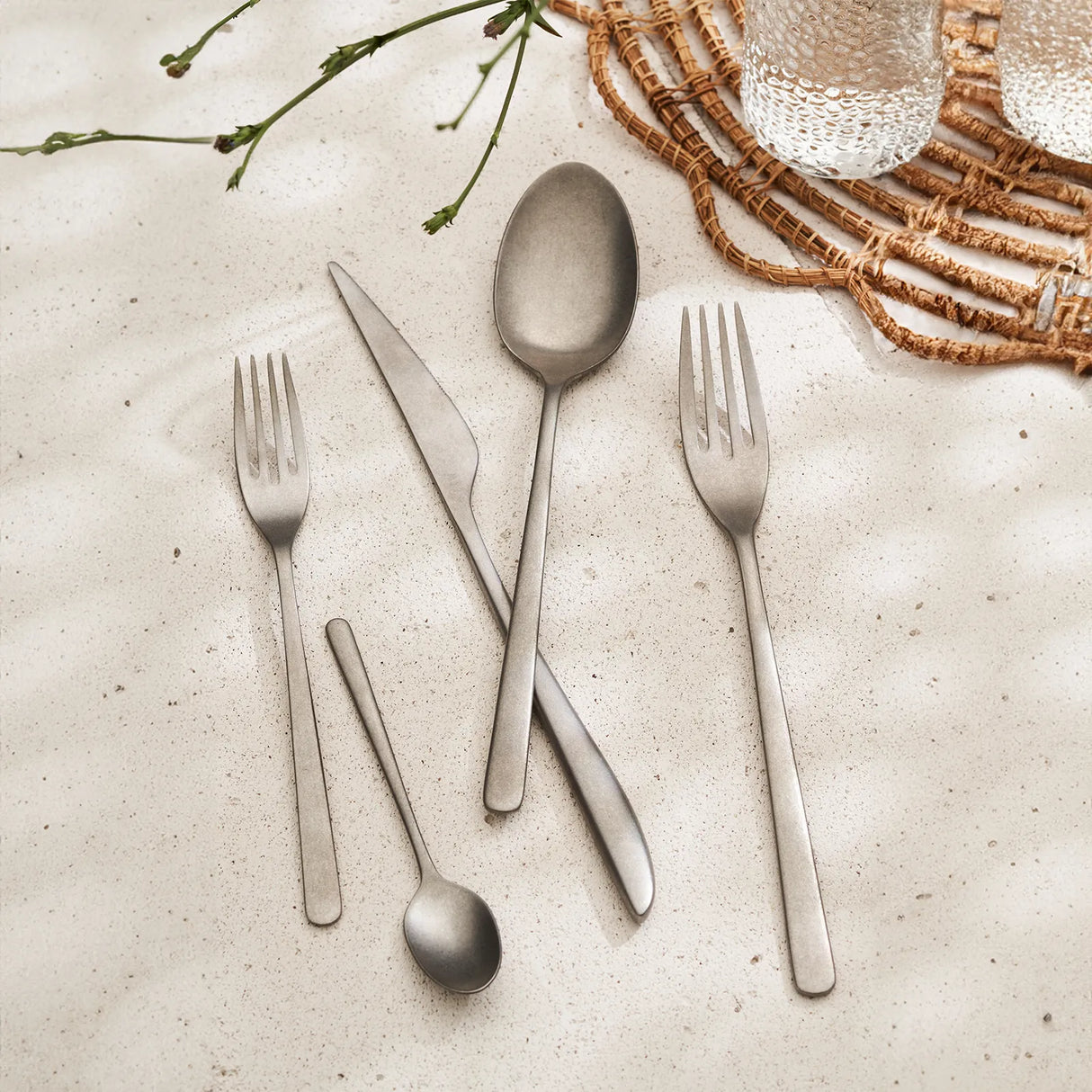 Emsan Bello Vintage 30-Piece Cutlery Set for 6 Persons