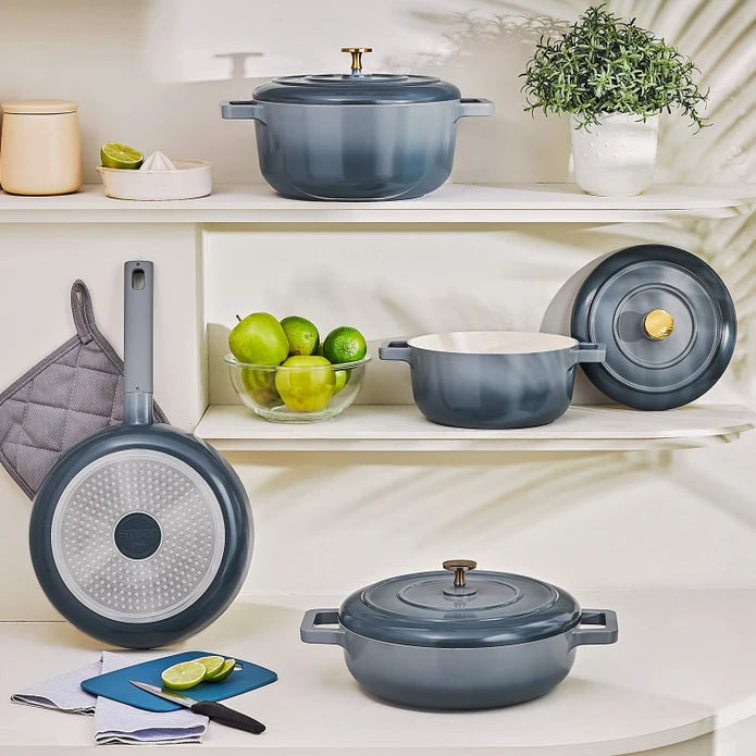 Emsan Blue Royal 7-Piece Pot Set