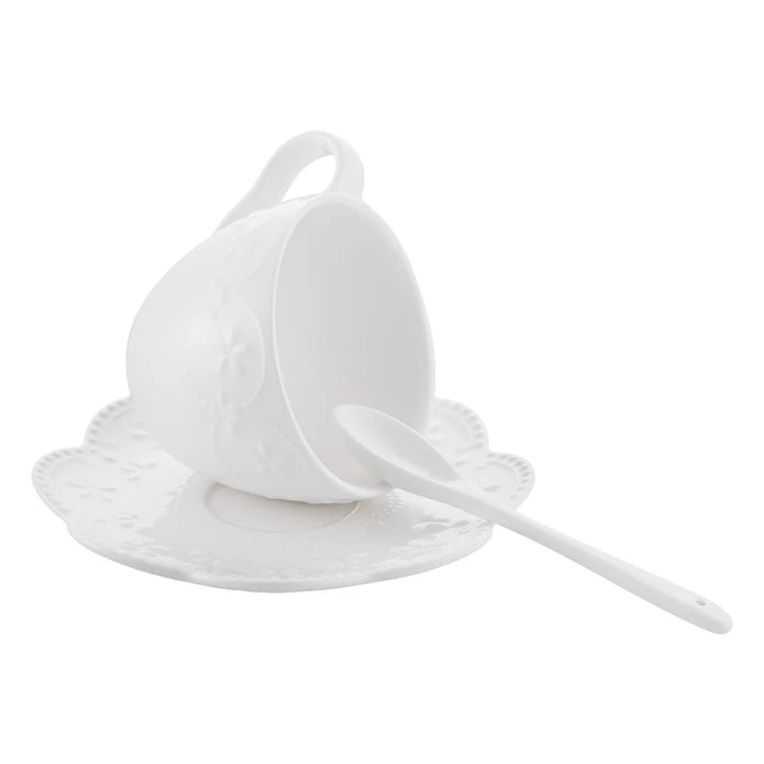 Istanbul Porcelain Akay 32-Piece Breakfast Set for 6 People