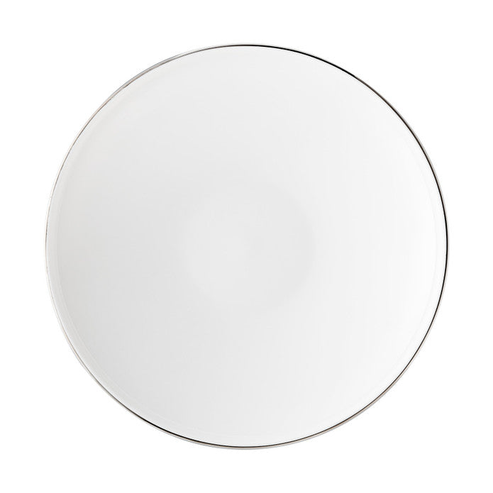 Emsan Fine Bone Freya 18-Piece Round Dinner Set Platinum for 6 People