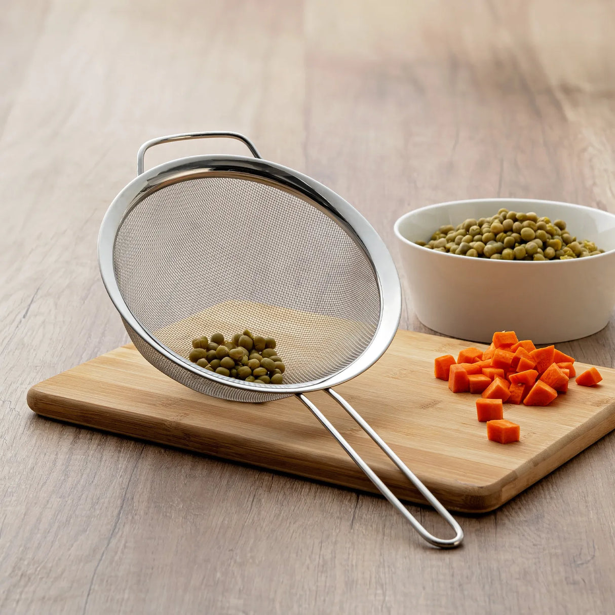 Emsan Steel Fine Mesh Strainer – Large