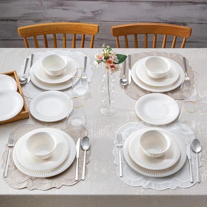 Emsan Soho 24 Piece Dinner Set for 6 People - Emsan Jordan