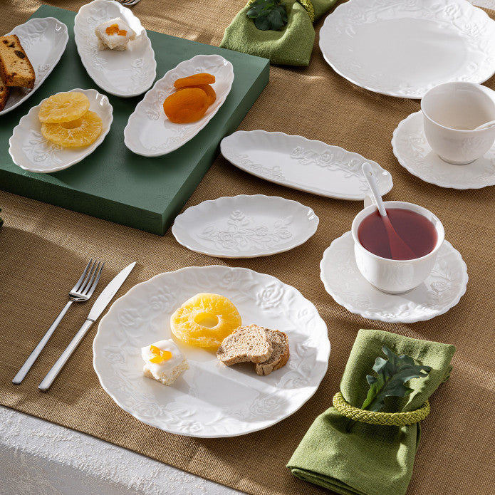 Emsan Rosy Porcelain 30-Piece Breakfast Set