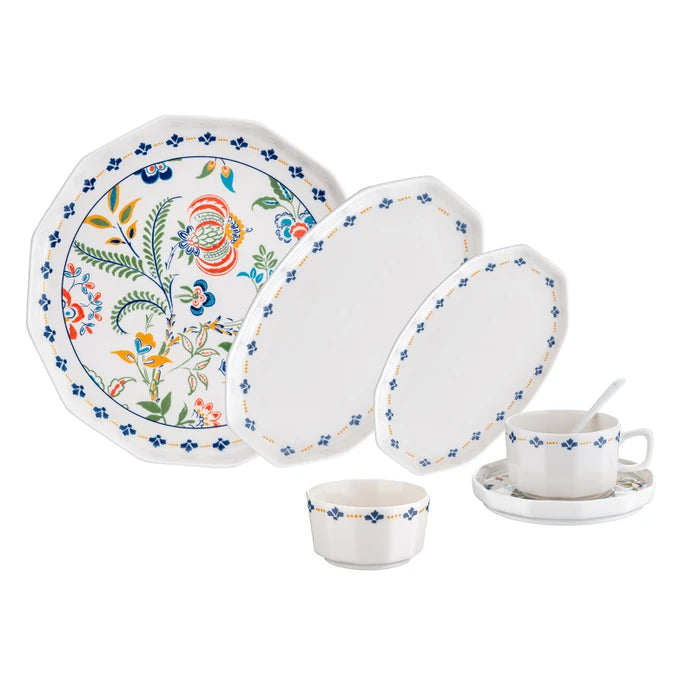 Emsan Bien 32-Piece Porcelain Breakfast Set