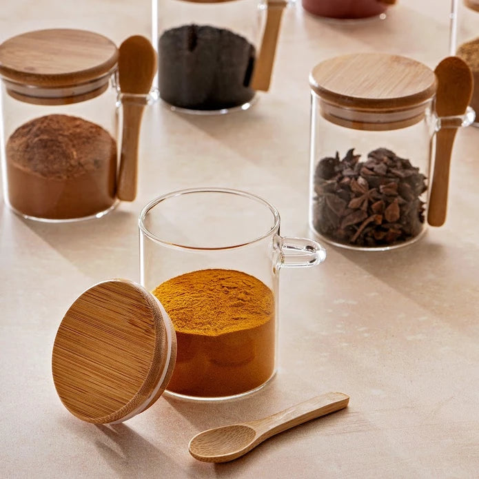 Emsan Lia 6-Piece Borosilicate Spice Set